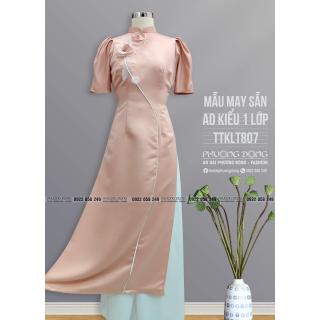 Áo Dài Phom Trẻ Vải Tafta TTKLT807